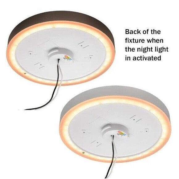 Commercial Electric 9” LED Color Changing Flush Mount Light 1005 682 971 - Picture 13 of 13